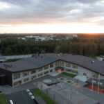 Suomalais-venäläinen koulu ilmakuva, Helsinki